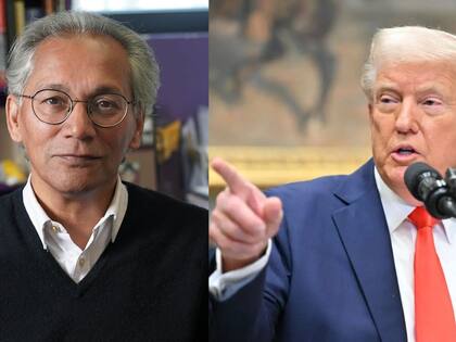 Samir Shah y Donald Trump