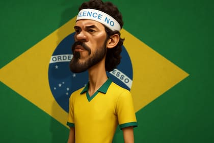 Sampaio de Souza Vieira de Oliveira, el Sócrates Brasileiro, integrante de una generación notable de futbolistas de su país