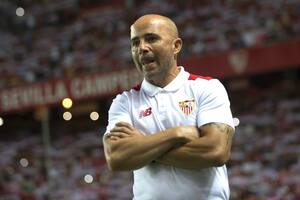 Sampaoli, al frente de Sevilla