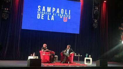 Sampaoli estuvo en Santiago de Chile