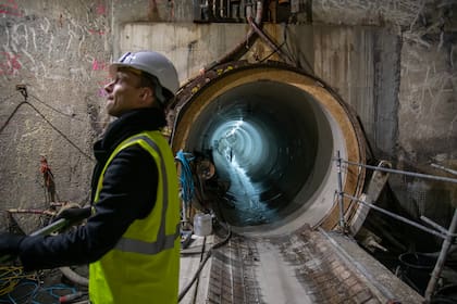 Samuel Colin-Canivez, ingeniero principal de la ciudad a cargo de proyectos de alcantarillado, en París, 4 de diciembre de 2022. (James Hill/The New York Times)