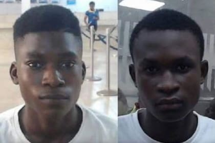 Samuel, de 22 años, y Samson Ogoshi, de 20, esperan sentencia en EE.UU.