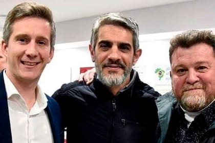 Samyn Ducó, Pablo Echarri y Machado