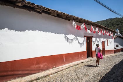 Las calles empedradas de San Sebastián del Oeste