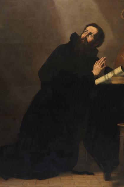 San Agustín de Hipona, el santo cuyas normas siguen los religiosos de la orden agustina, como el Papa León XIV