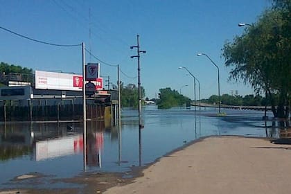 La postal de repite: agua, agua y más agua