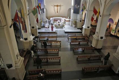 San Cayetano. “Pedimos por los más de 7.000.000 de chicos pobres con niveles de indigencia que nos averguenzan”