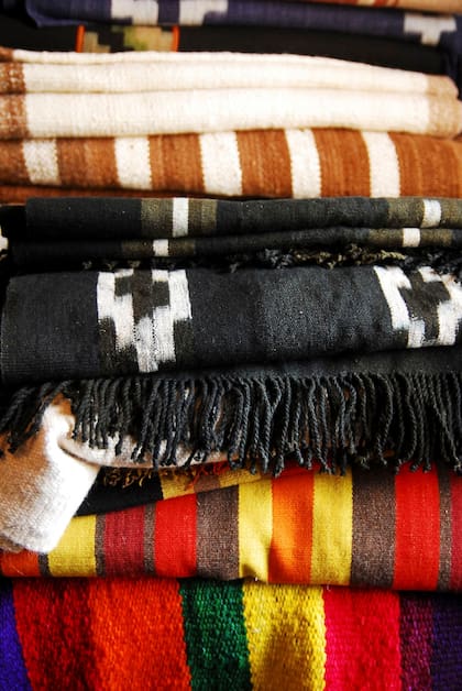 De oveja, llama o alpaca, tejidos de exportación