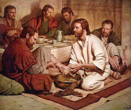 San Juan relata que Jesús limpió los pies de sus Apóstoles como un signo de humildad. (Foto: historico.caliescribe.com)