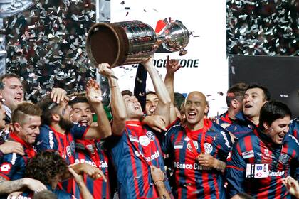 San Lorenzo fue el último de los cinco grandes en obtener la Copa Libertadores, en 2014