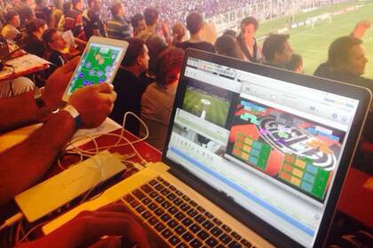 San Lorenzo lo usa con Bauza; aquí en la Copa Libertadores