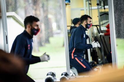 San Lorenzo se pone a punto en el predio de la AFA en Ezeiza