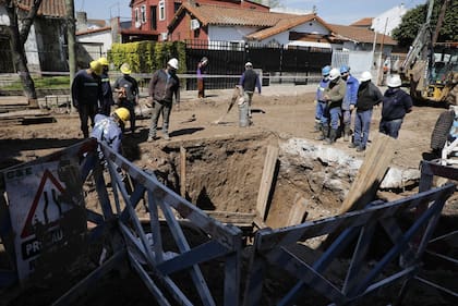 La rotura del caño provocó baja presión y en algunos casos hasta falta de agua