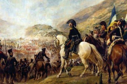San Martín en la Batalla de San Lorenzo