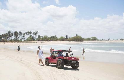 Un paseo en buggy por las arenas de San Miguel do Gostoso.