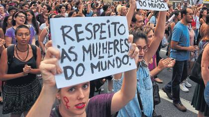 San Pablo - Miles de personas conmemoraron el Día de la Mujer
