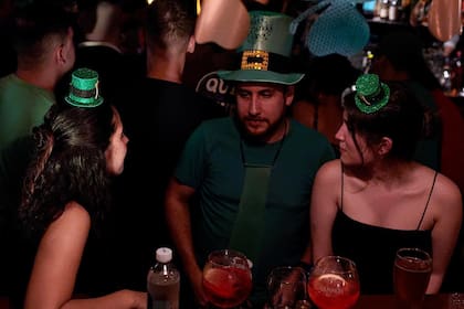 San Patricio se convirtió en una tradición del bar