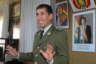 Detuvieron al exjefe antidroga de Evo Morales, acusado de traficar cocaína