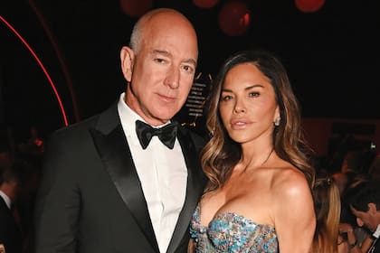 Sánchez y Bezos, en una de sus tantas apariciones públicas como pareja