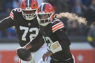 Sanders se centra en el presente, no en cómo podrían lucir los Browns la próxima temporada
