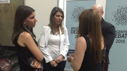 Iara Nisman y Sandra Arroyo Salgado asistieron al debate en la Facultad de Dercho