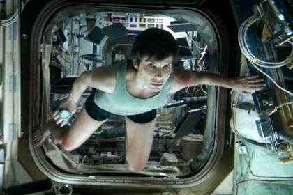 Sandra Bullock, protagonista excluyente de Gravedad, la obra maestra de Alfonso Cuarón