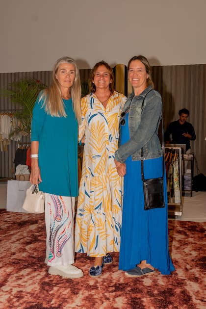 Sandra Copat, Laura Pollio y Silvana Meyer.