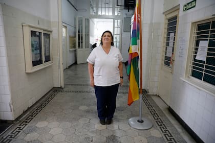 Sandra Gagliardo, la subgerenta de Enfermería