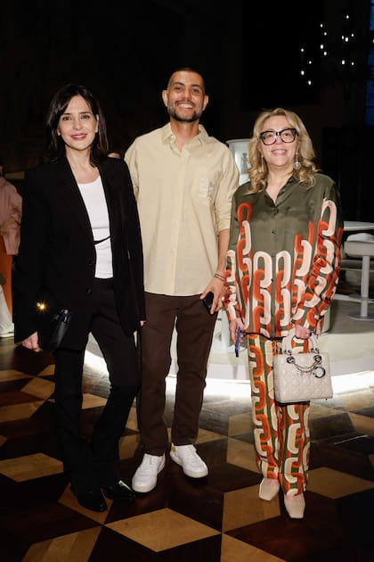 Sandra Hillar, Cristián Mohaded y Andrea Arditi Schwartz