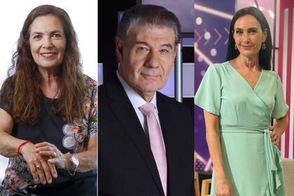 Sandra Mihanovich, Víctor Hugo Morales y Federica Pais, tres de los conductores a los que no se le renovaron sus contratos a comienzos de año