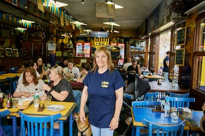 Sandra Yarlone, nuera de Quique, está al frente del lugar