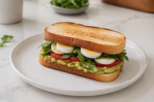Sándwich mediterráneo