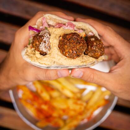 Sandwich de Falafel de Benaim