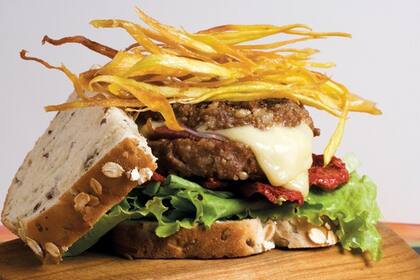 Sándwich de ternera rellena