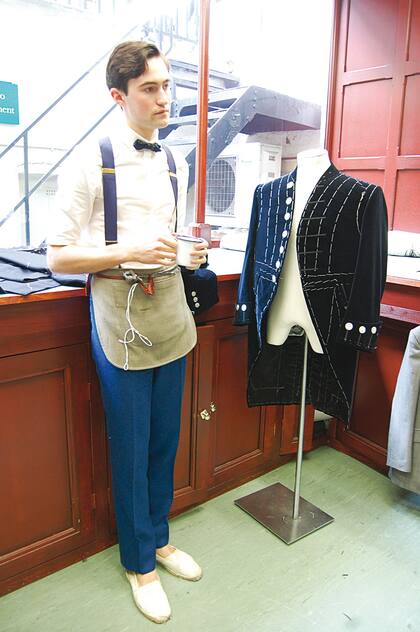 Sangre joven. James, 20 años y pasión por el oficio