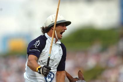 Sanguíneo, aguerrido y ganador: Lolo Castagnola en los tiempos de La Dolfina, club en el que ganó cinco títulos en Palermo