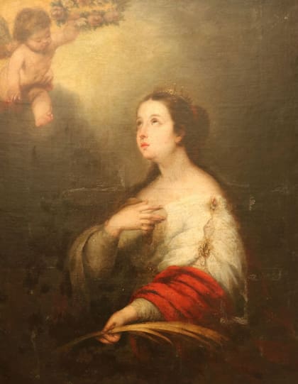 Santa Catalina, de Bartolomé Esteban Murillo