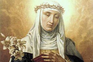 Santa Catalina de Siena, la mujer que confrontó al Vaticano y que el papa Pablo VI la beatificó en 1970