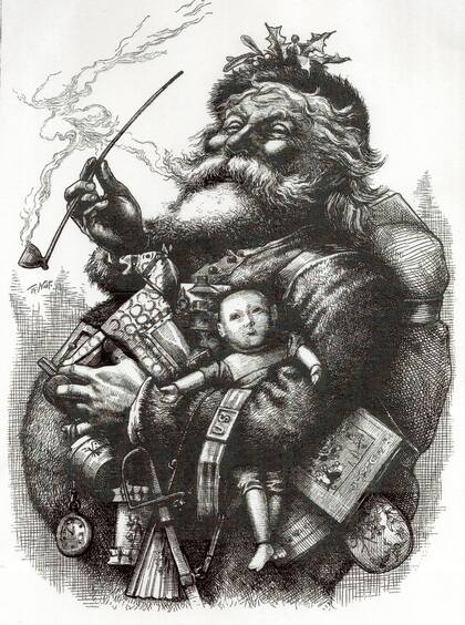 Santa Claus, por Thomas Nast