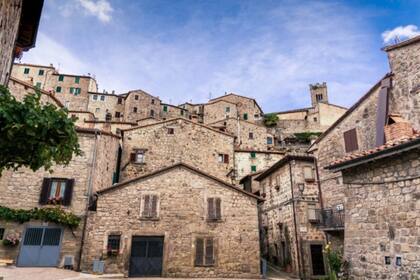 Santa Fiora solo tiene 2500 habitantes
