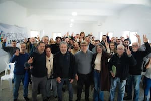 Santa María encabezó un encuentro bonaerense para pedir la libertad de Cristina Kirchner