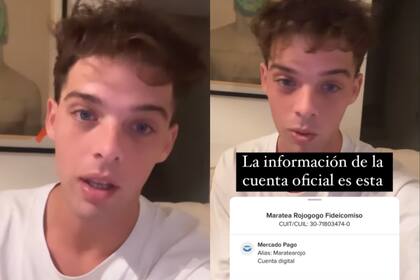 Santi Maratea denunció que una persona se puso un alias parecido al del fideicomiso y que hay donantes que se confundieron y le transfirieron el dinero que era para Independiente