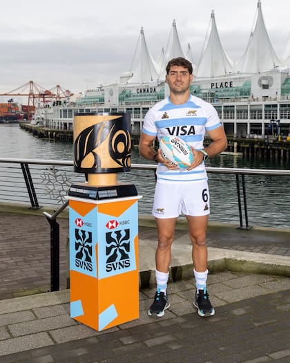 Santiago Álvarez Fourcade, que volverá a ser el capitán ante la ausencia de Santiago Mare