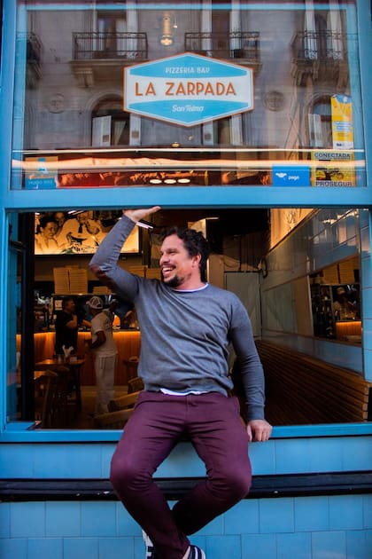 Santiago Amin, cocinero y socio de La Zarpada