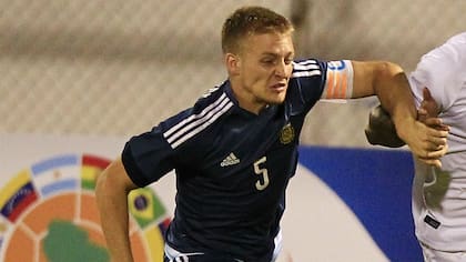 Santiago Ascacibar, capitán del seleccionado juvenil