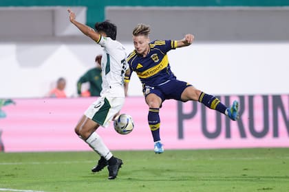 Santiago Ascacibar es uno de los usualmente titulares que entraron en la segunda mitad y consolidaron el rendimiento de Boca, que el martes visitará a Cruzeiro por la Copa Libertadores.