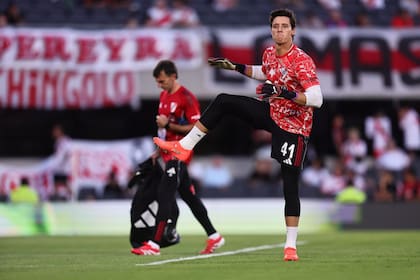Santiago Beltrán continúa en el arco de River
