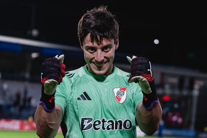 Santiago Beltrán, de River Plate, es una de las sorpresas entre los arqueros