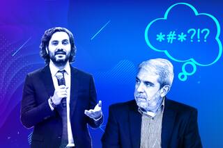 Aníbal Fernández almorzó con el Presidente, pero se terminó indigestando con Cafiero