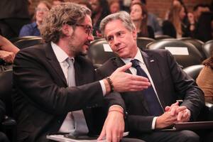 Santiago Cafiero y Antony Blinken